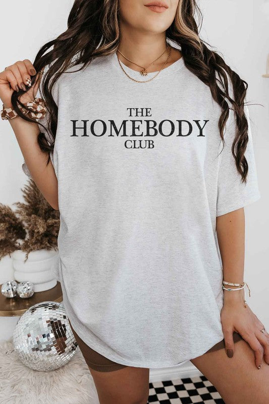 THE HOMEBODY CLUB OVERSIZED GRAPHIC TEE