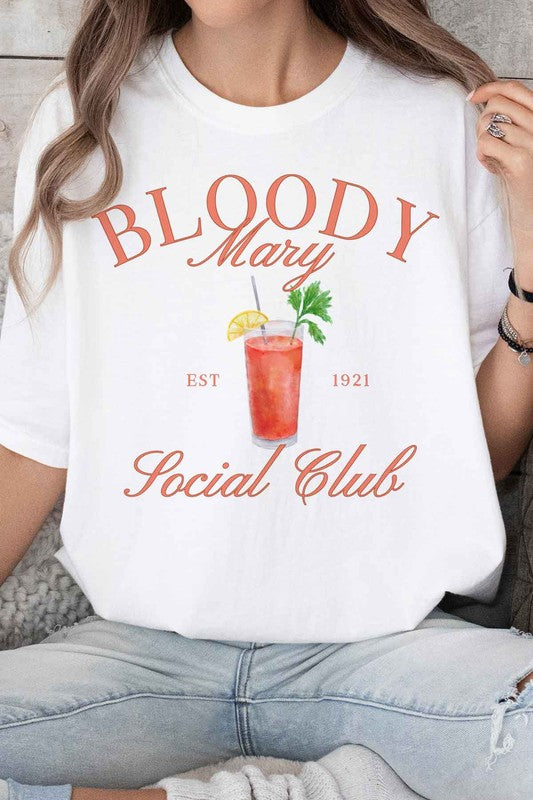 BLOODY MARY SOCIAL CLUB GRAPHIC TEE