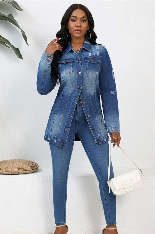 WOMEN FASHION DENIM JACKET